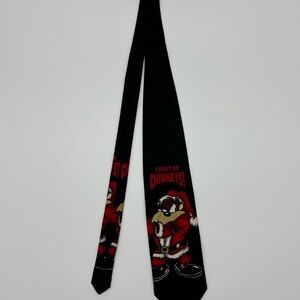 Vintage 1997 Looney Tunes Christmas Tie
